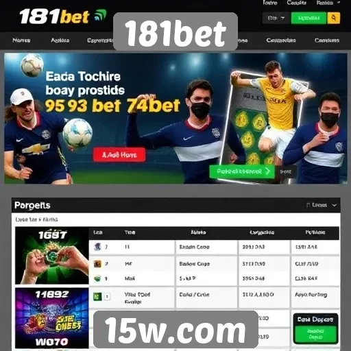 Promos e bônus disponíveis no site 181bet
